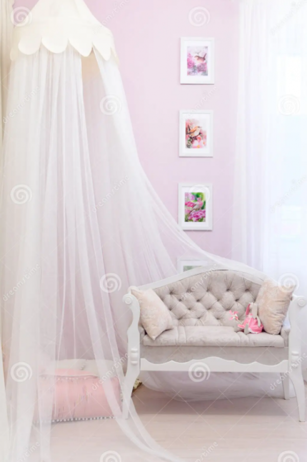 Perabot dengan Bahan Kanopi yang Transparan